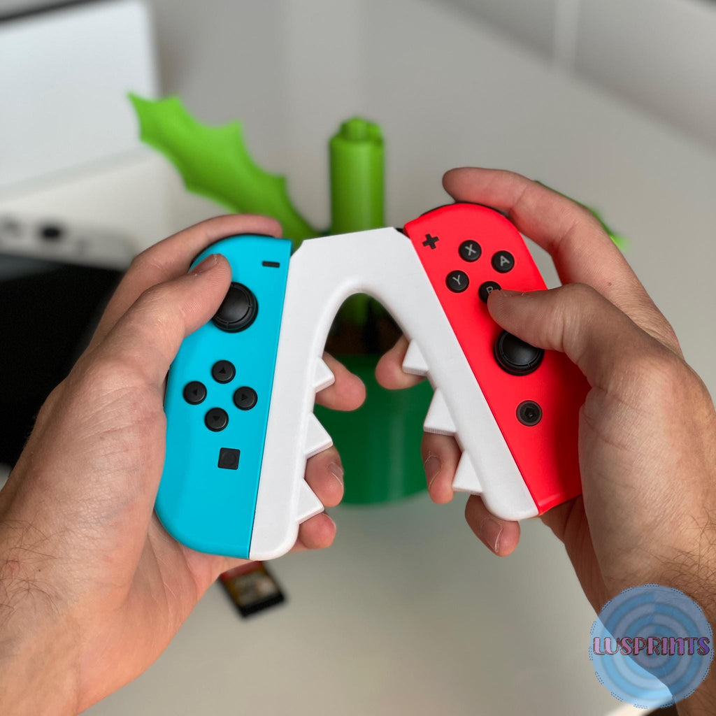 Piranha Plant Joy-Con & Switch Spielehalter | 3D-gedruckter Controller-Ständer | Nintendo Switch Zubehör | Nerd Geschenk
