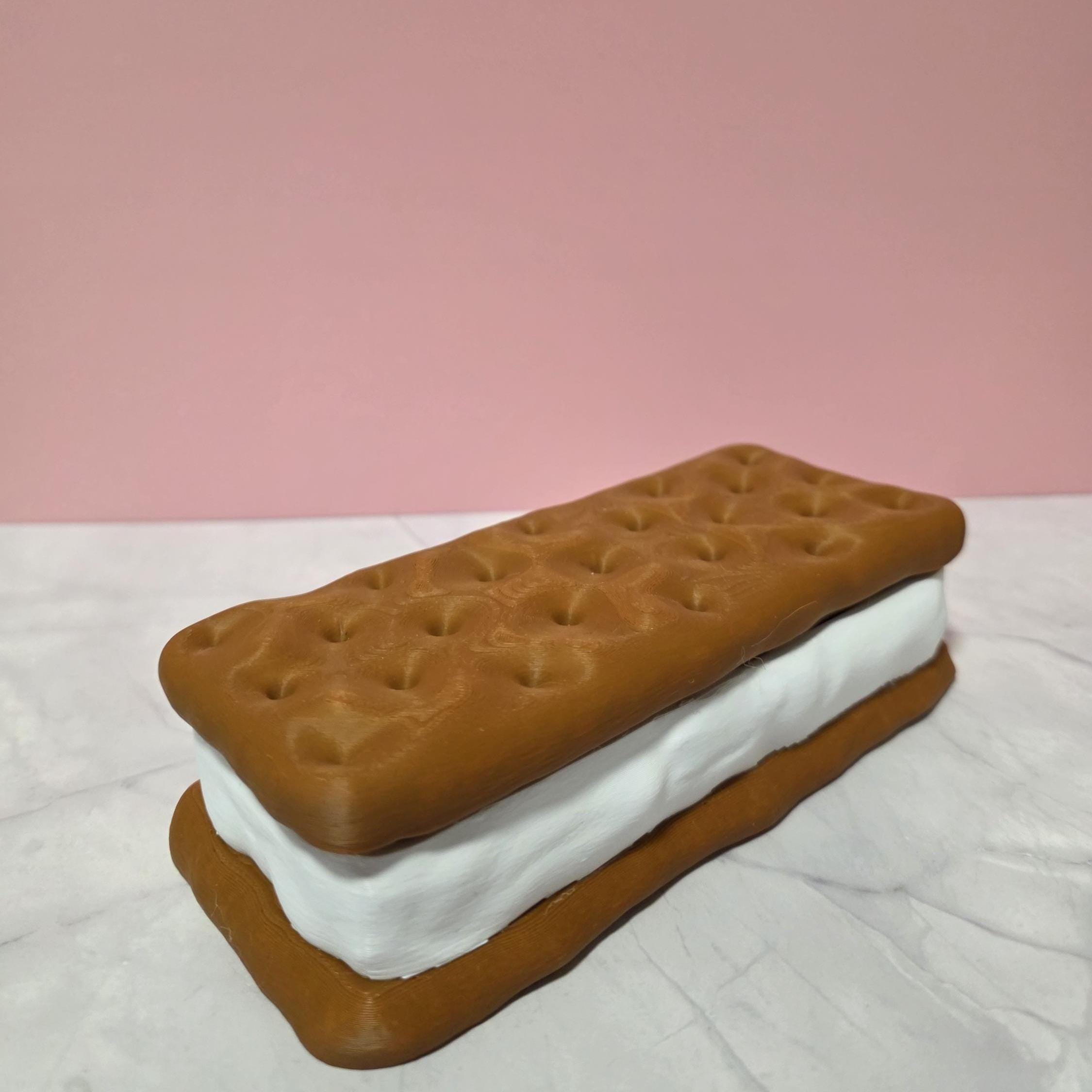 3D Keks Stiftebox – Lustiger Stiftehalter und Organizer – Candy Case – Büro Geschenk für Lehrer, Schüler, Kollegen – Handmade Deko