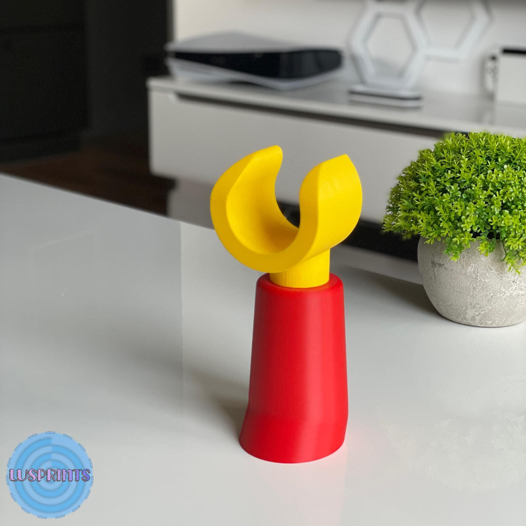 Universal Controller Stand PS5, Xbox, Switch Personalisiertes Gamer Geschenk im LEGO Stil | Headset Halterung Wunschfarbe | 3D gedruckt Deko