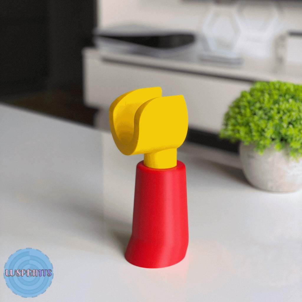 Universal Controller Stand leere Hand, Lego Stil Halterung Wunschfarbe, 3D gedrucktes Unikat