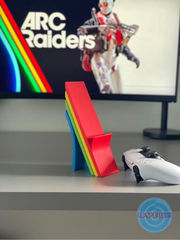 Inspiriert von ARC RAIDERS Controller Ständer (Single/Dual) | PS5 & Xbox Halter | Controller Halter | Gamer Geschenk Dekoration