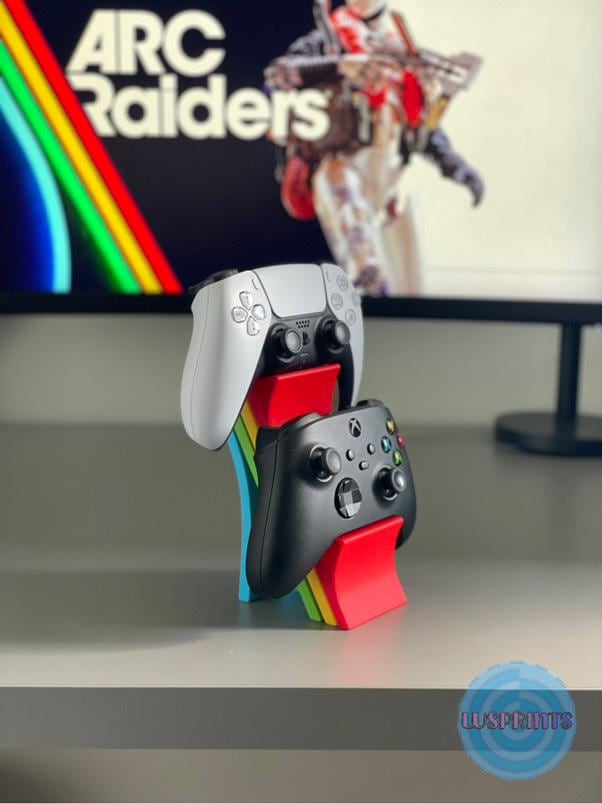 Inspiriert von ARC RAIDERS Controller Ständer (Single/Dual) | PS5 & Xbox Halter | Controller Halter | Gamer Geschenk Dekoration