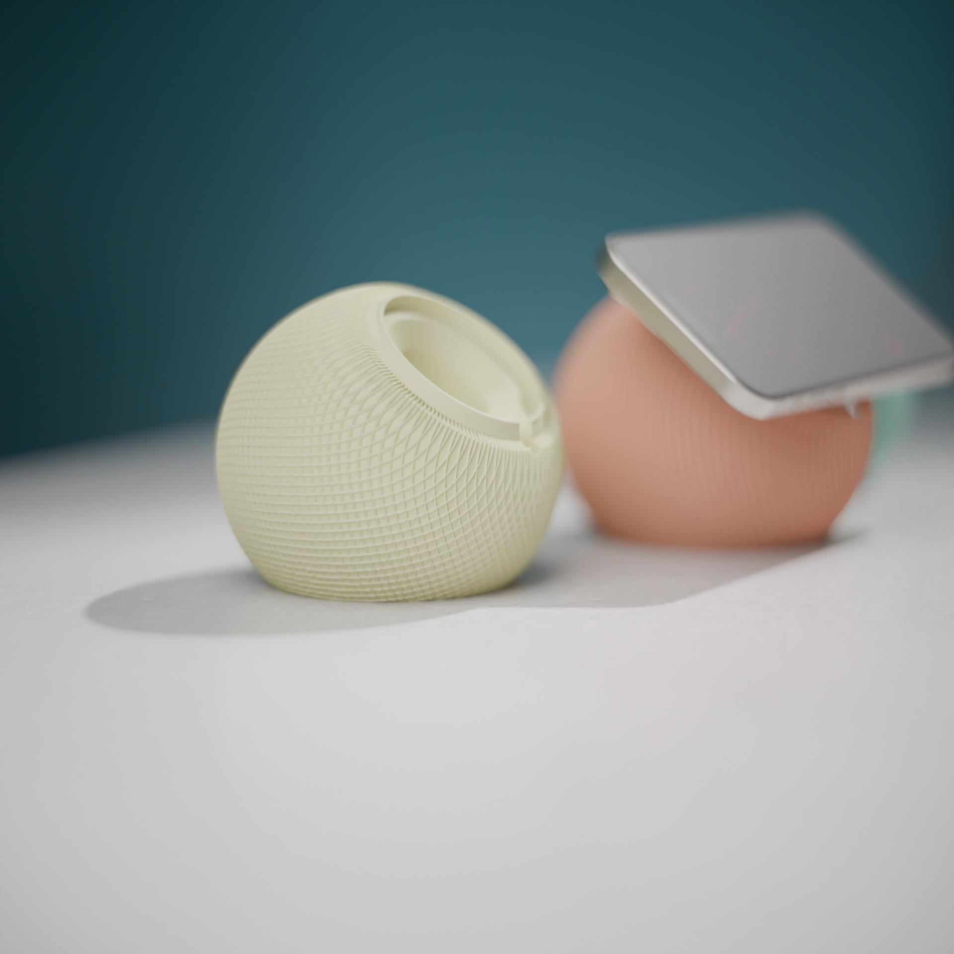 MagSafe Nightstand – iPhone Ladestation | StandBy Dock | HomePod-Mini Optik | Kabelloser iPhone Ständer | Personalisierbar & hochwertig