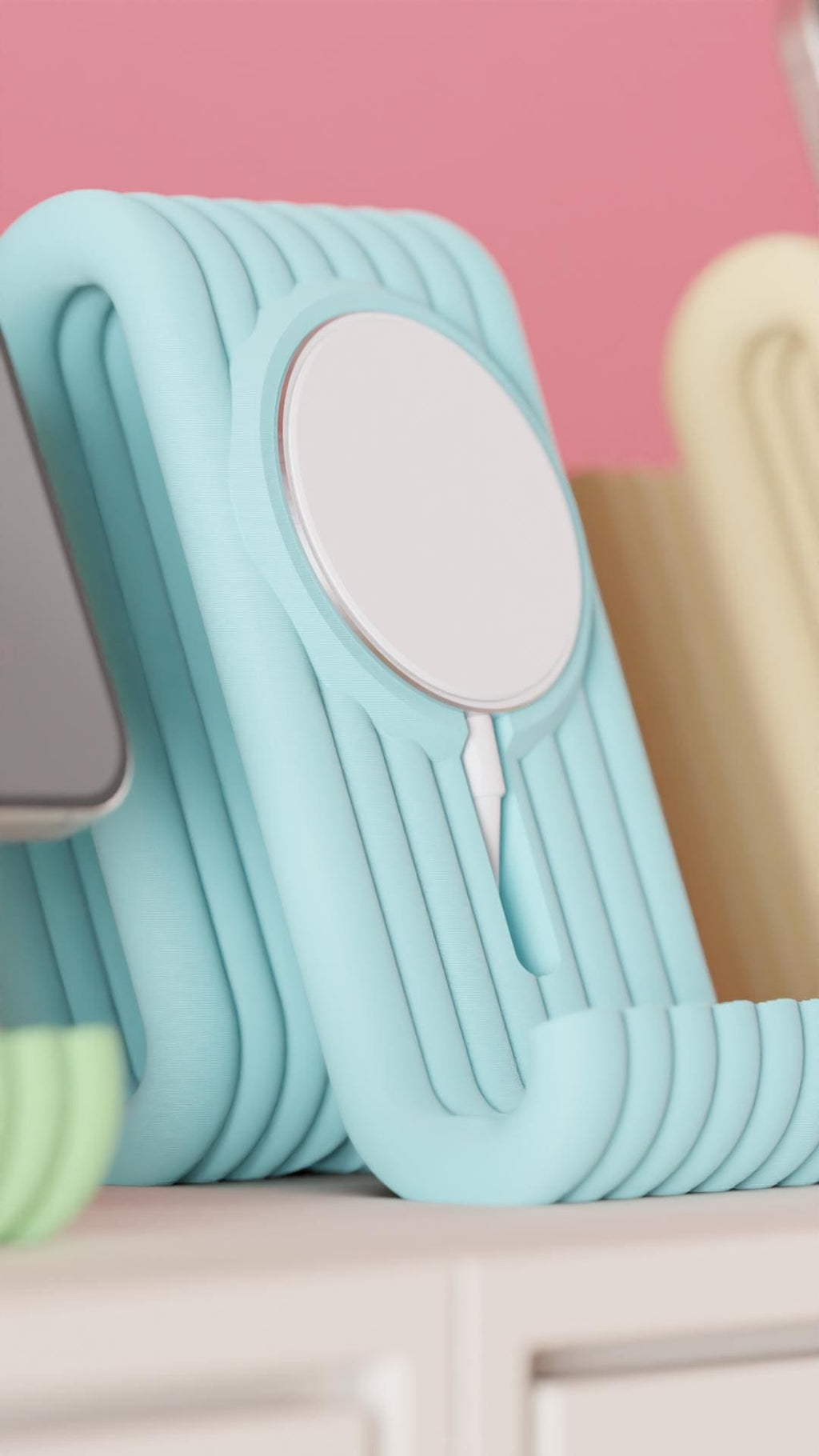 MagWave Stand | Gerippte MagSafe Ladestation | Premium Design - Printaztik