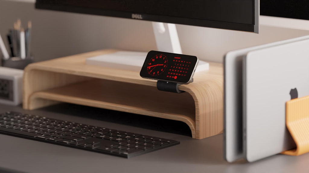 Monitor - Clip Mag | MagSafe Halterung für Monitor & Desk | Custom Fit - Printaztik