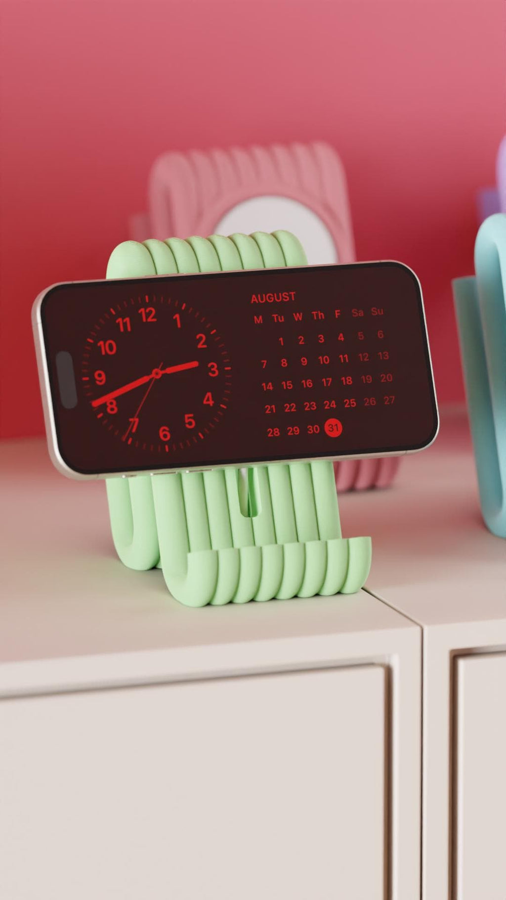 MagWave Stand | Gerippte MagSafe Ladestation | Premium Design - Printaztik