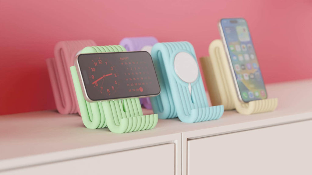 MagWave Stand | Gerippte MagSafe Ladestation | Premium Design - Printaztik