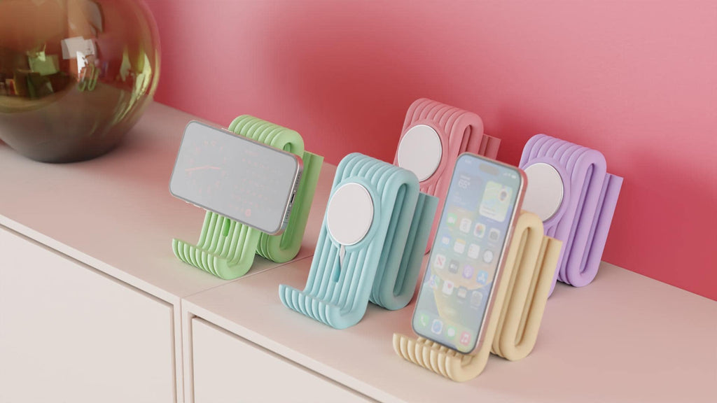 MagWave Stand | Gerippte MagSafe Ladestation | Premium Design - Printaztik