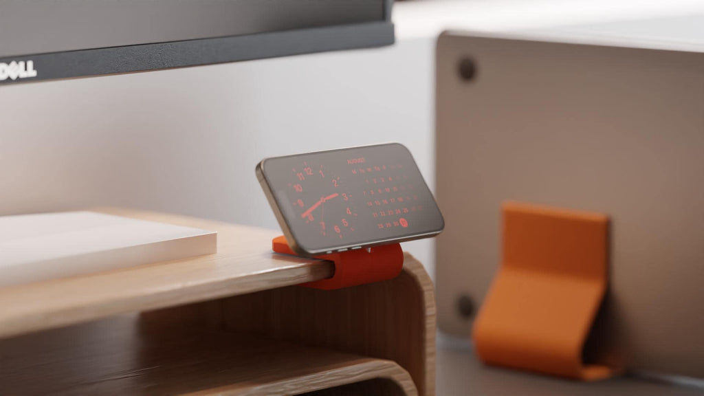 Monitor - Clip Mag | MagSafe Halterung für Monitor & Desk | Custom Fit - Printaztik