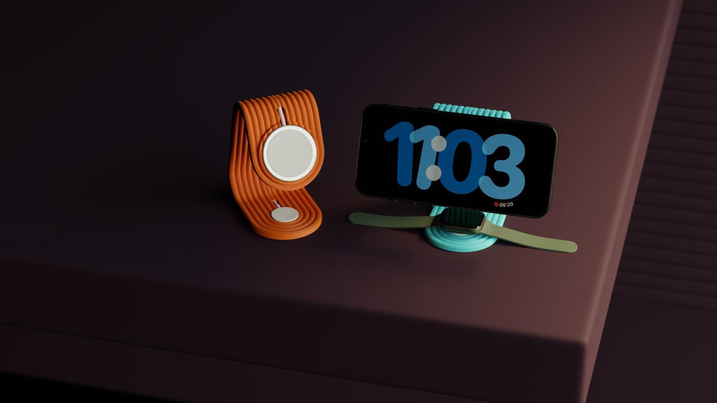 3 - in - 1 MagSafe Charging Stand | Skulpturale Ladestation - Printaztik